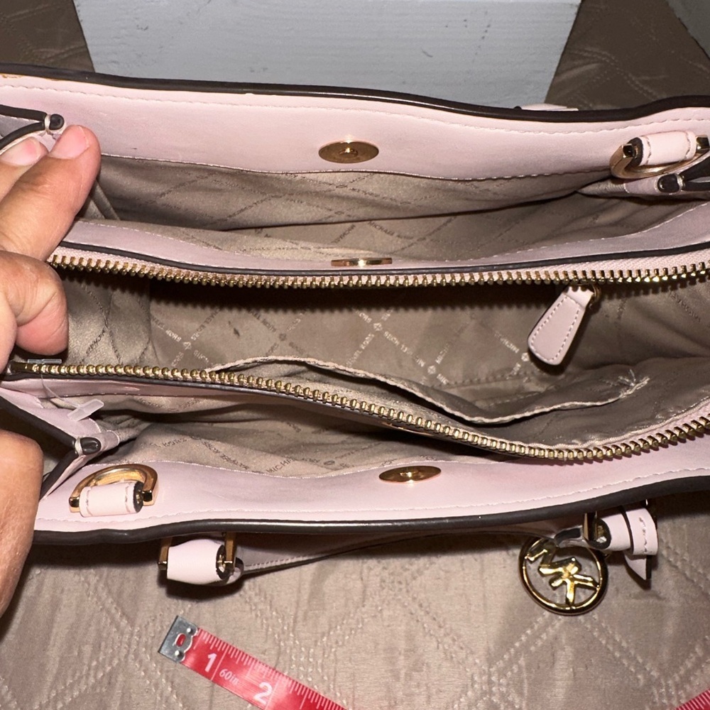 Michael Kors Pink Satchel with Silver Hardware - Picture 10 of 14